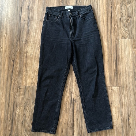 Abercrombie & Fitch Denim - Abercrombie & Fitch Curve Love Ankle Straight Jeans